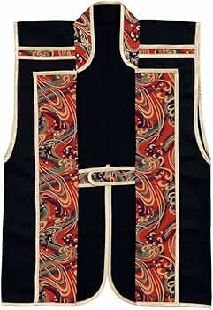 粋な伝統 和好] 陣羽織 大人用 金襴使用 時代物イベント向 単衣 [66115